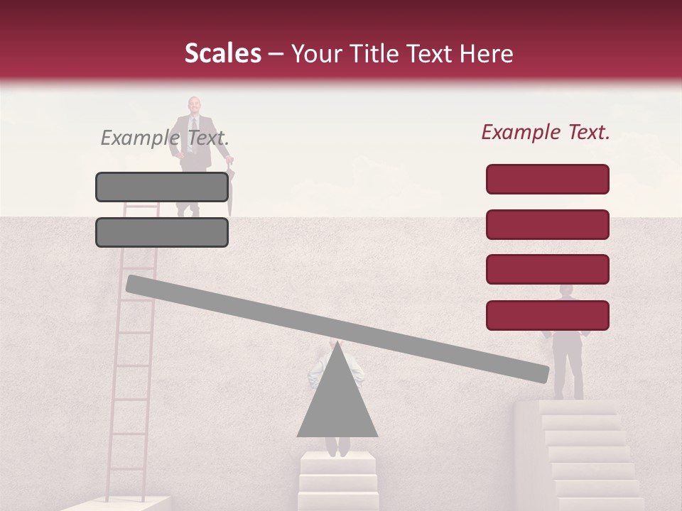 Look Man Sky PowerPoint Template