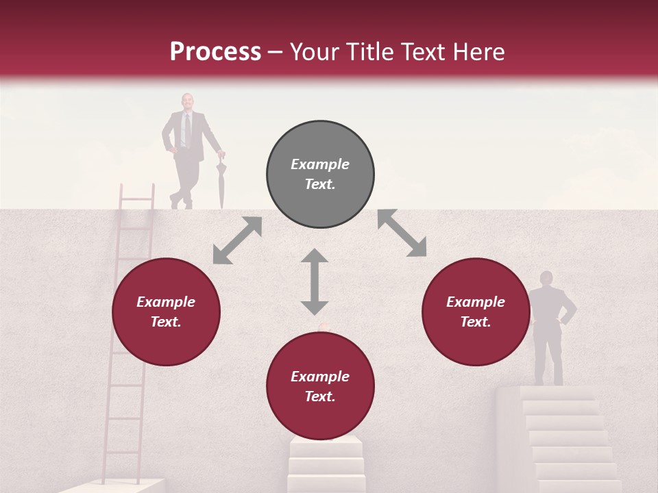 Look Man Sky PowerPoint Template