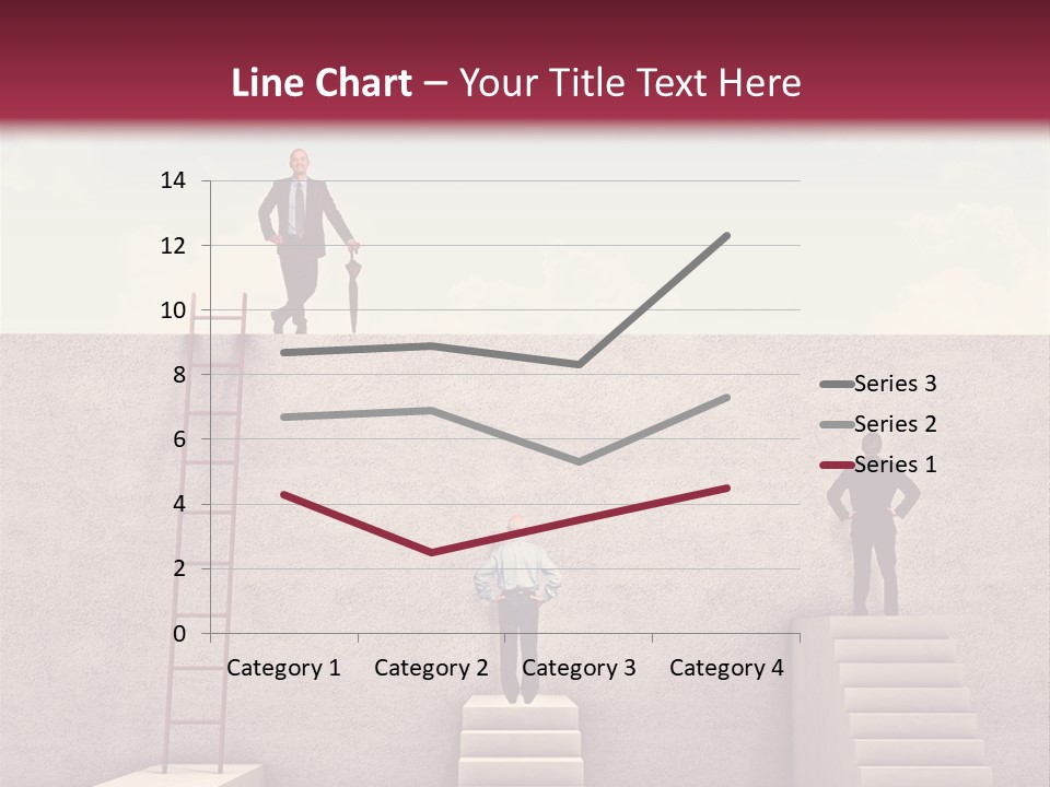 Look Man Sky PowerPoint Template
