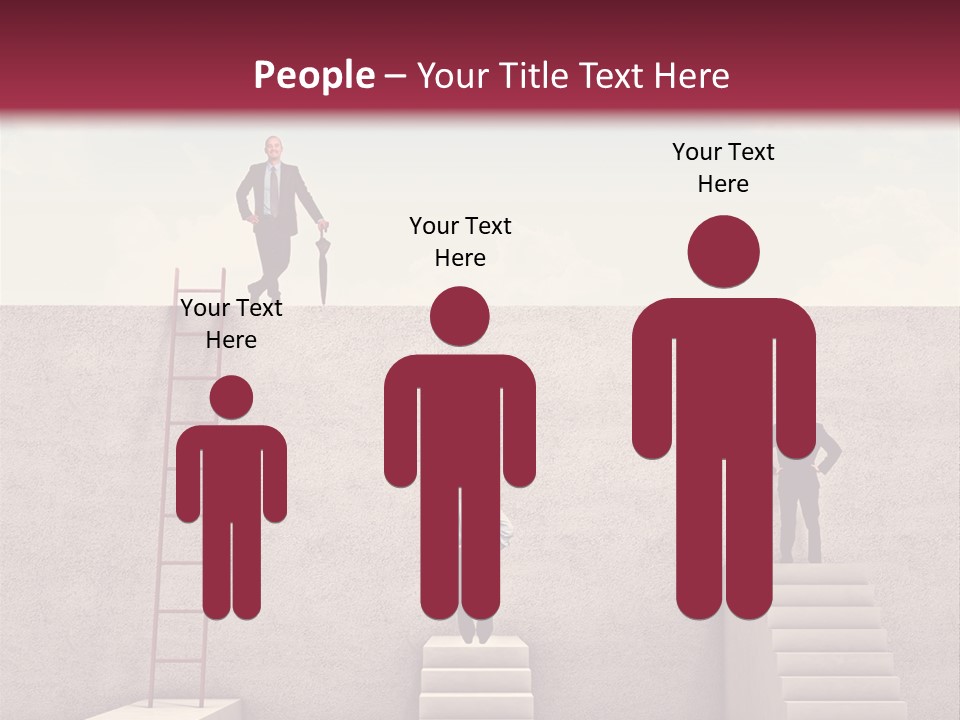 Look Man Sky PowerPoint Template