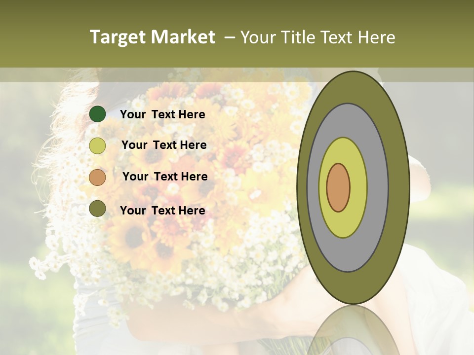 Wedding Giving Baby PowerPoint Template