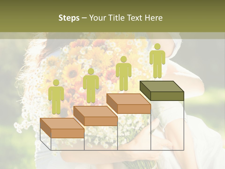 Wedding Giving Baby PowerPoint Template