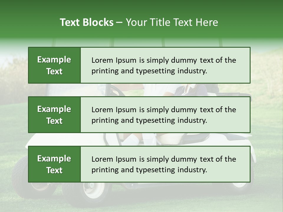 Drive Player Hobby PowerPoint Template