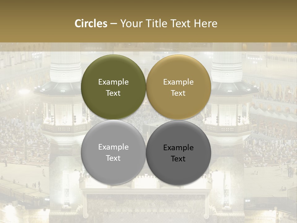 Mecca Ramadan Omrah PowerPoint Template