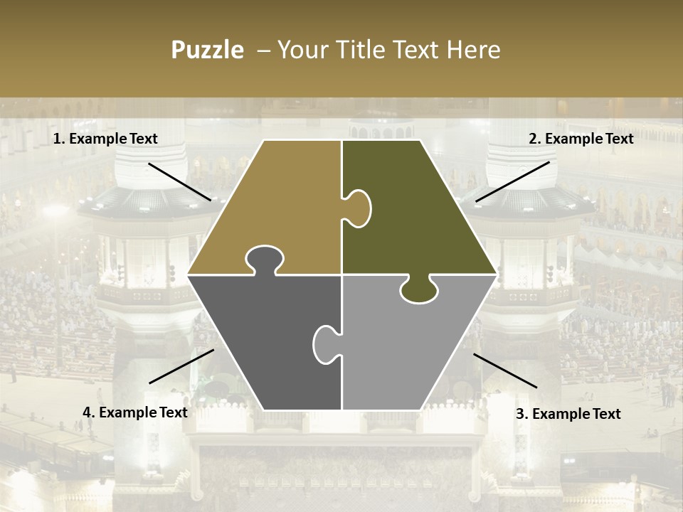 Mecca Ramadan Omrah PowerPoint Template