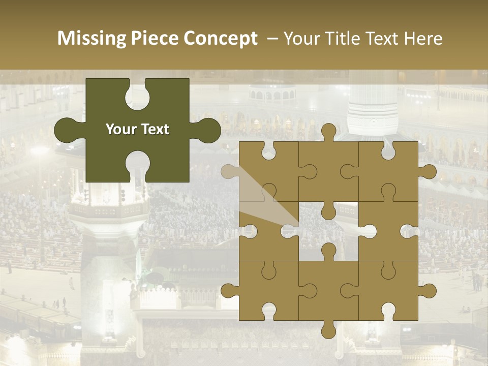 Mecca Ramadan Omrah PowerPoint Template