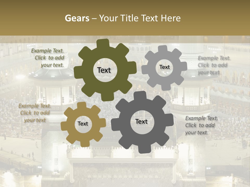 Mecca Ramadan Omrah PowerPoint Template