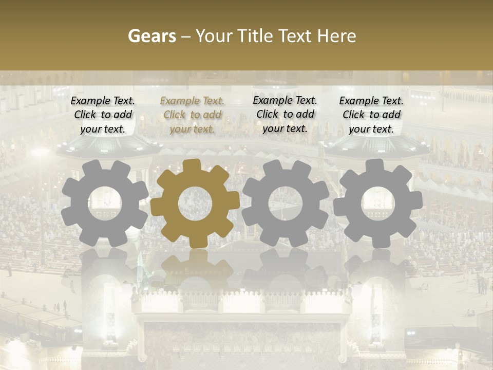 Mecca Ramadan Omrah PowerPoint Template