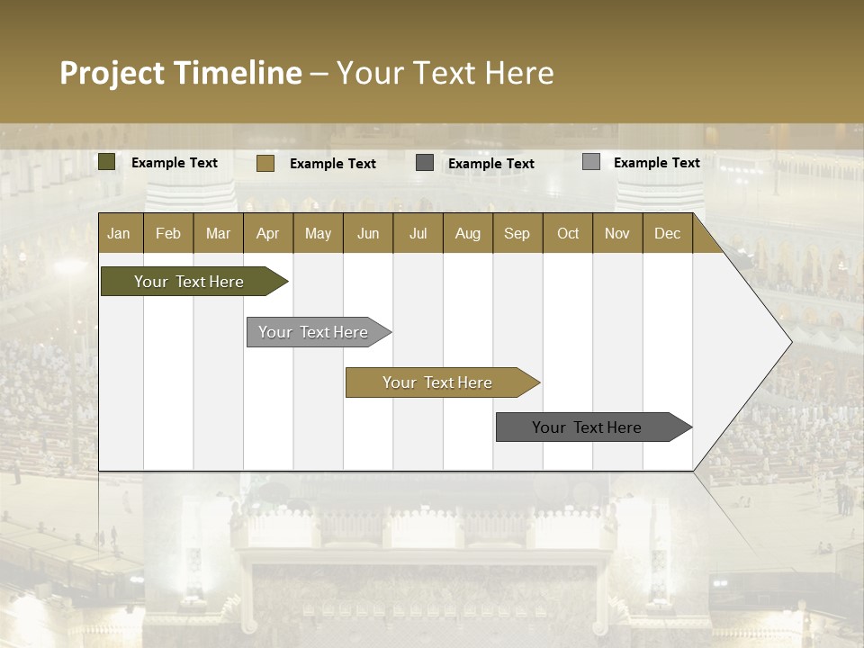 Mecca Ramadan Omrah PowerPoint Template
