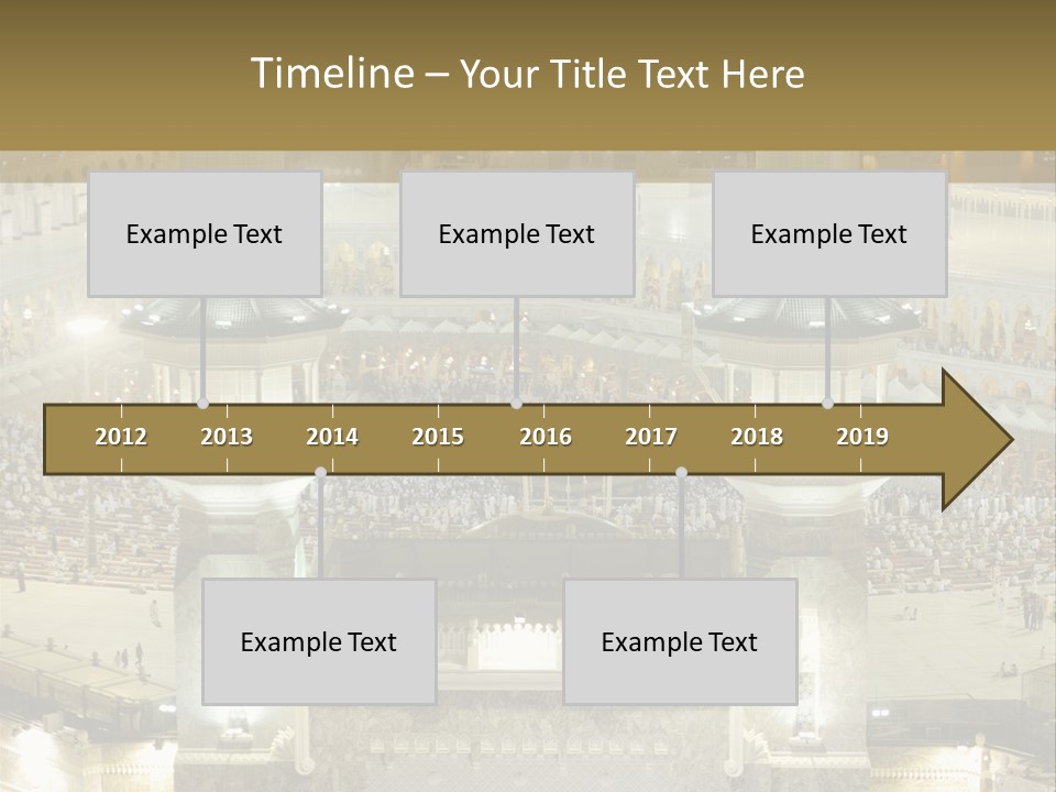 Mecca Ramadan Omrah PowerPoint Template