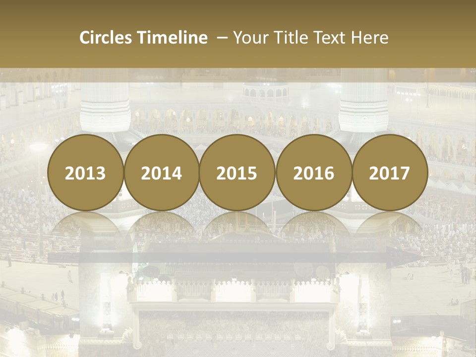 Mecca Ramadan Omrah PowerPoint Template