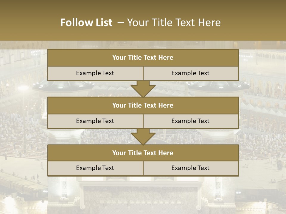 Mecca Ramadan Omrah PowerPoint Template