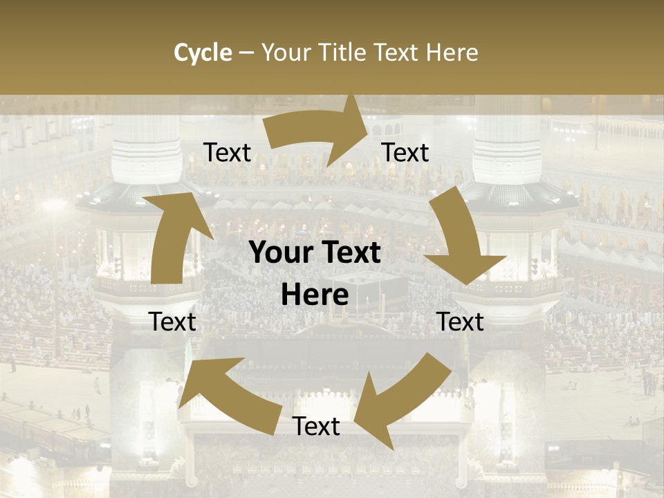 Mecca Ramadan Omrah PowerPoint Template