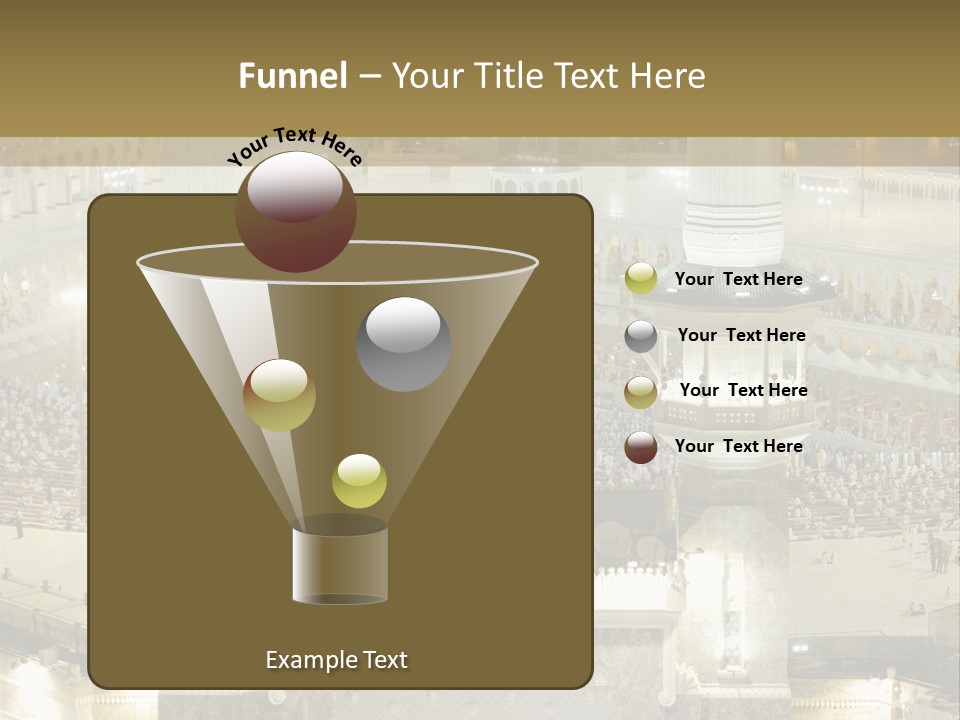 Mecca Ramadan Omrah PowerPoint Template
