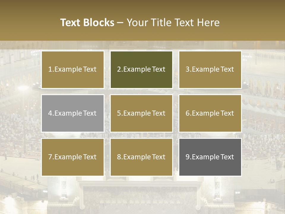 Mecca Ramadan Omrah PowerPoint Template