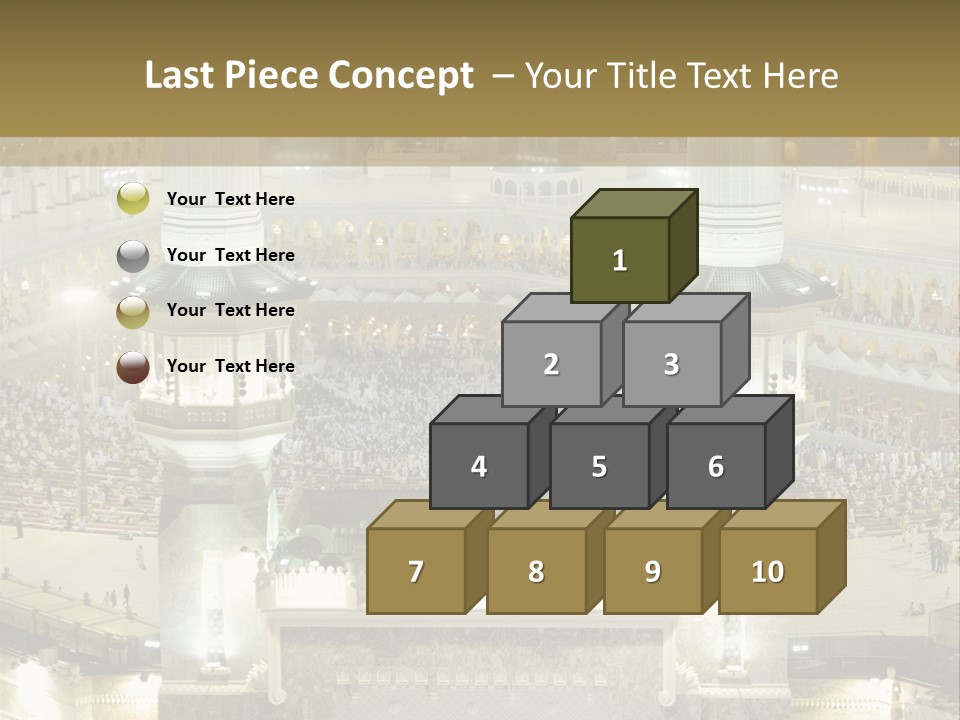 Mecca Ramadan Omrah PowerPoint Template