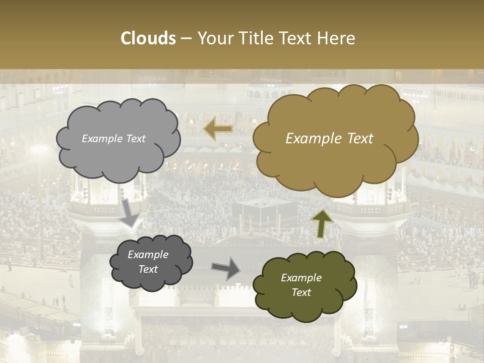 Mecca Ramadan Omrah PowerPoint Template