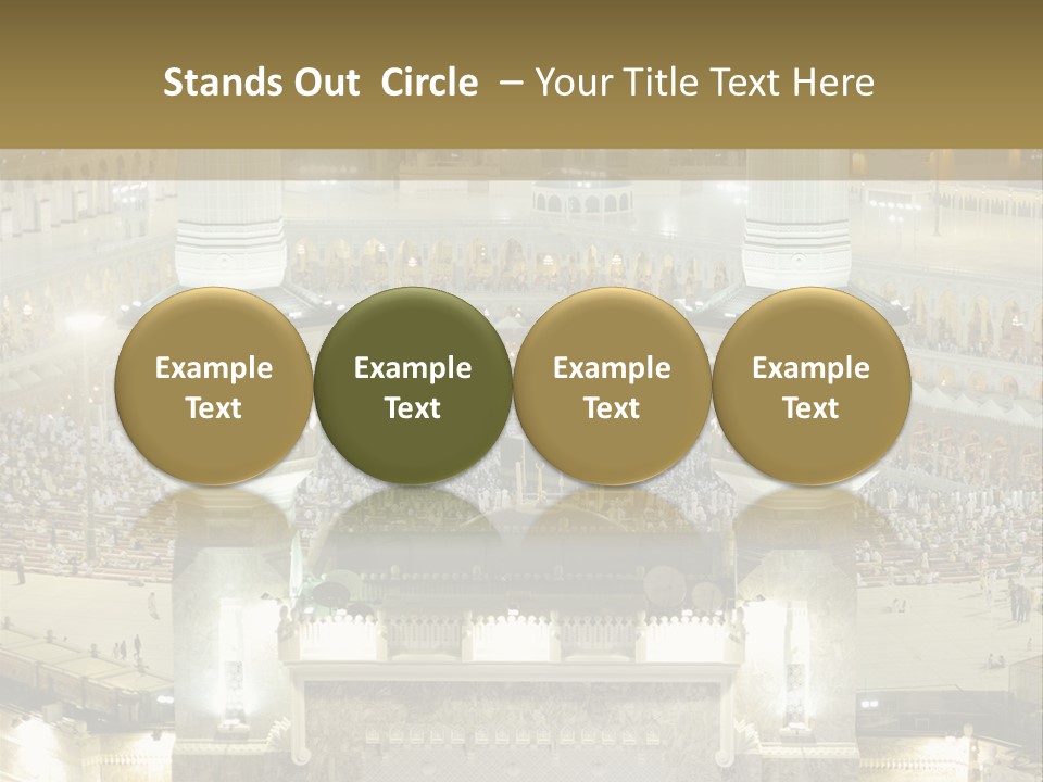 Mecca Ramadan Omrah PowerPoint Template