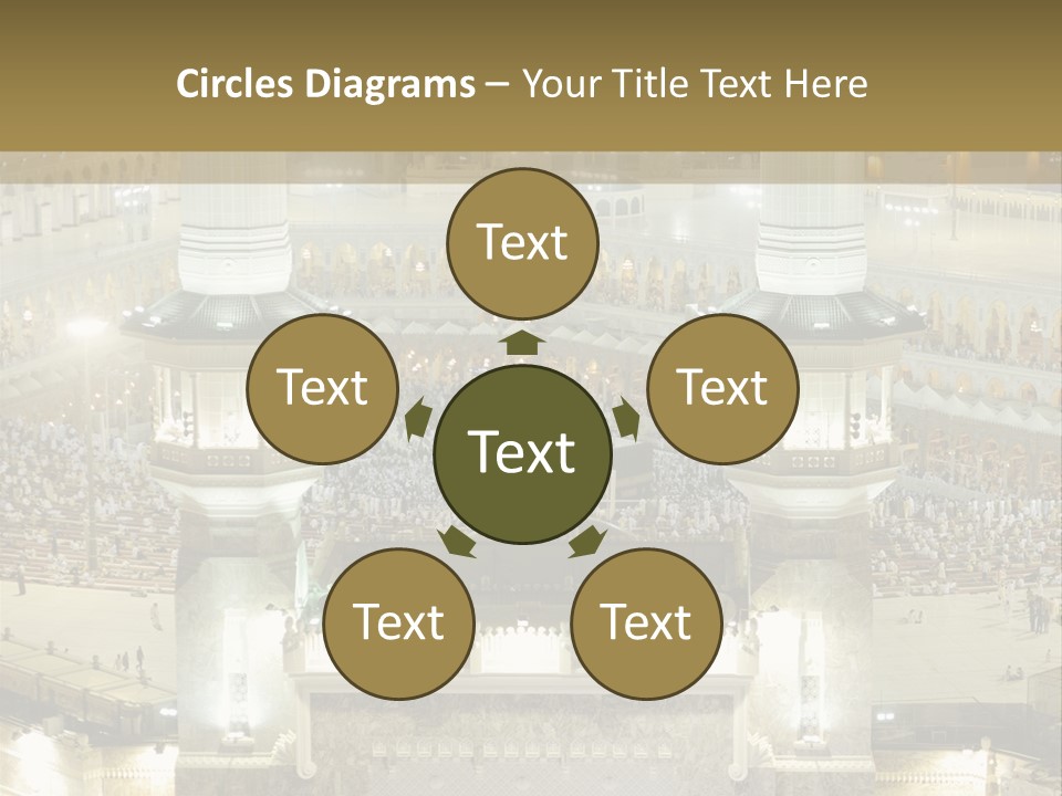 Mecca Ramadan Omrah PowerPoint Template