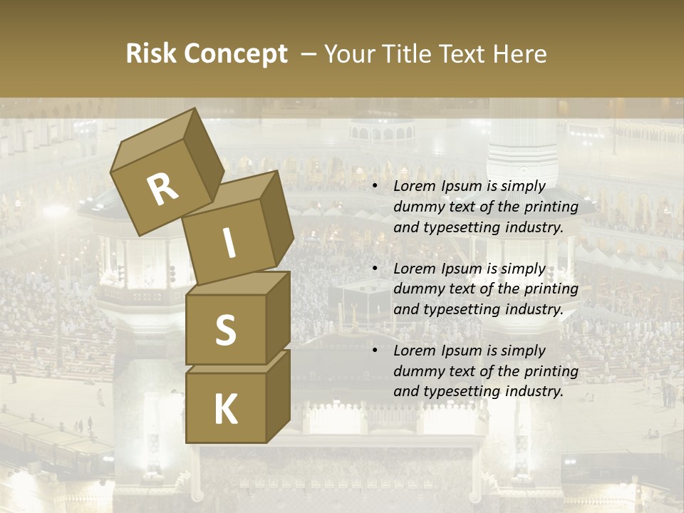 Mecca Ramadan Omrah PowerPoint Template