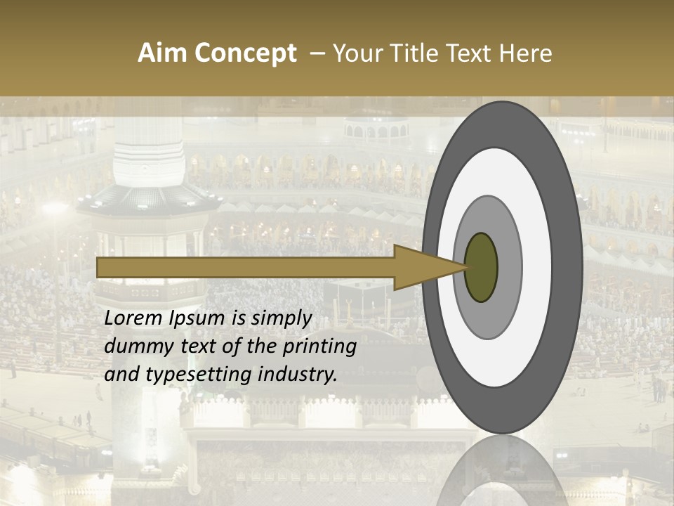 Mecca Ramadan Omrah PowerPoint Template