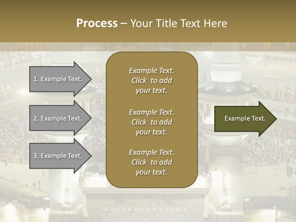 Mecca Ramadan Omrah PowerPoint Template
