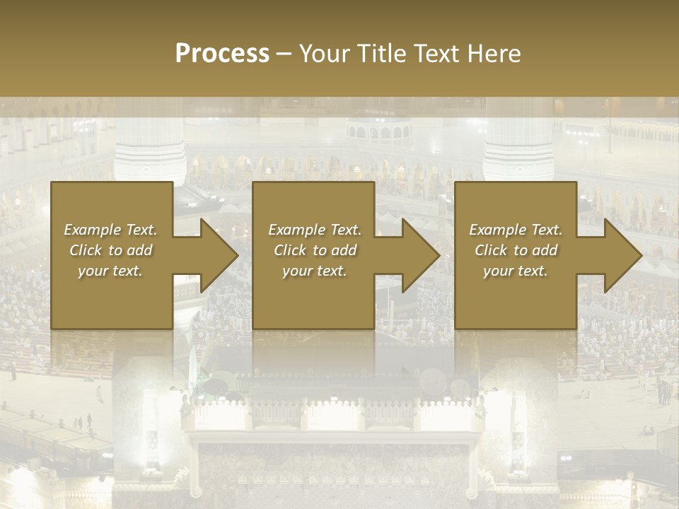 Mecca Ramadan Omrah PowerPoint Template
