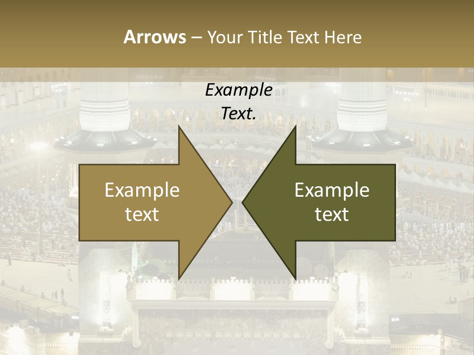 Mecca Ramadan Omrah PowerPoint Template