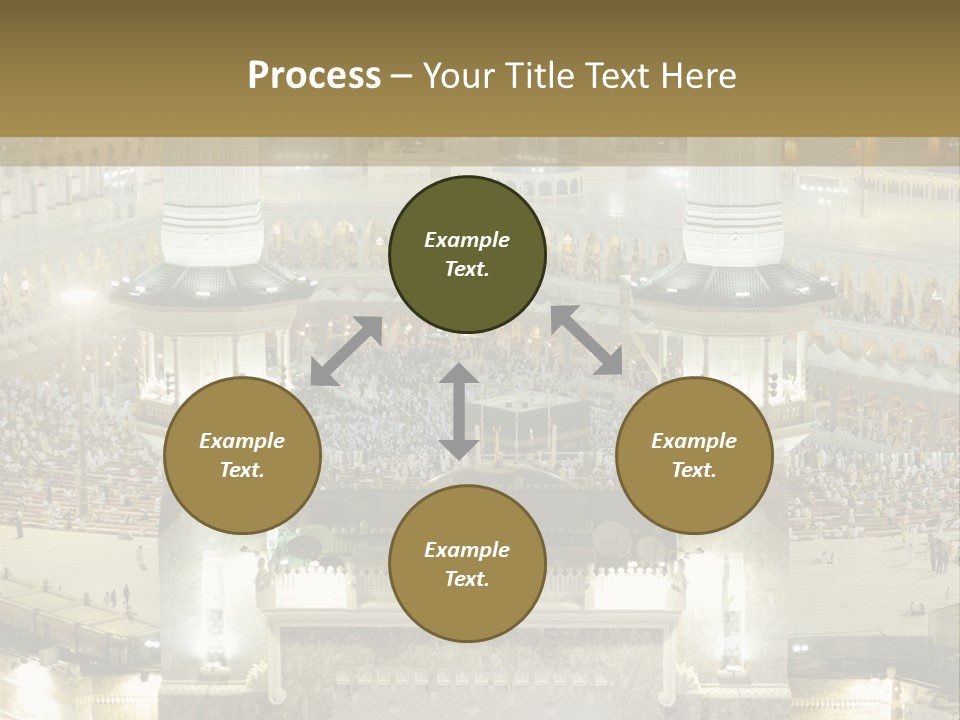 Mecca Ramadan Omrah PowerPoint Template
