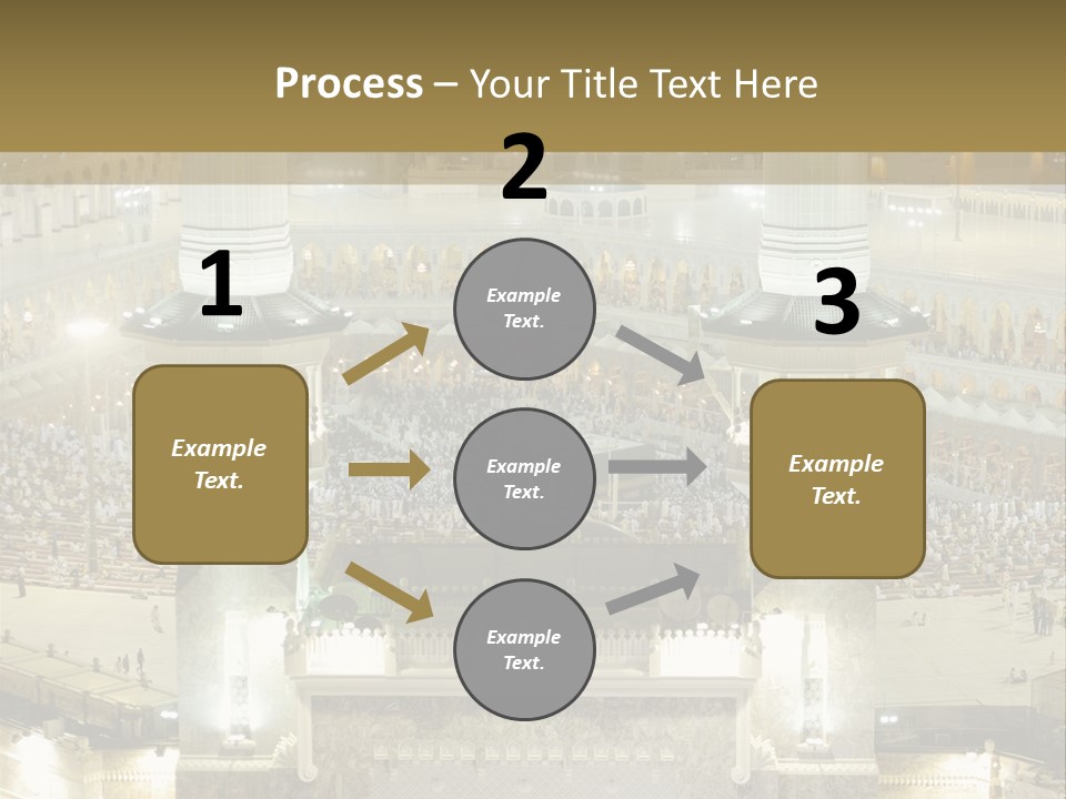 Mecca Ramadan Omrah PowerPoint Template