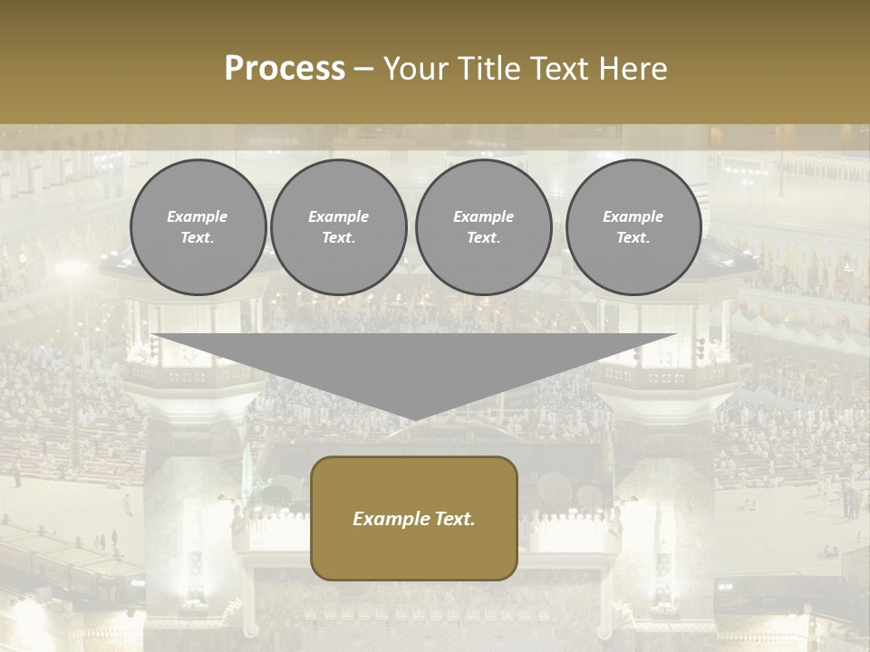 Mecca Ramadan Omrah PowerPoint Template