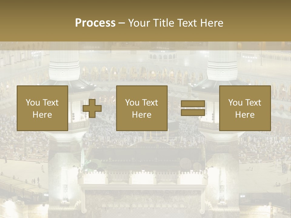Mecca Ramadan Omrah PowerPoint Template