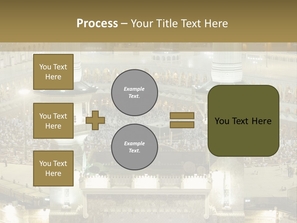 Mecca Ramadan Omrah PowerPoint Template