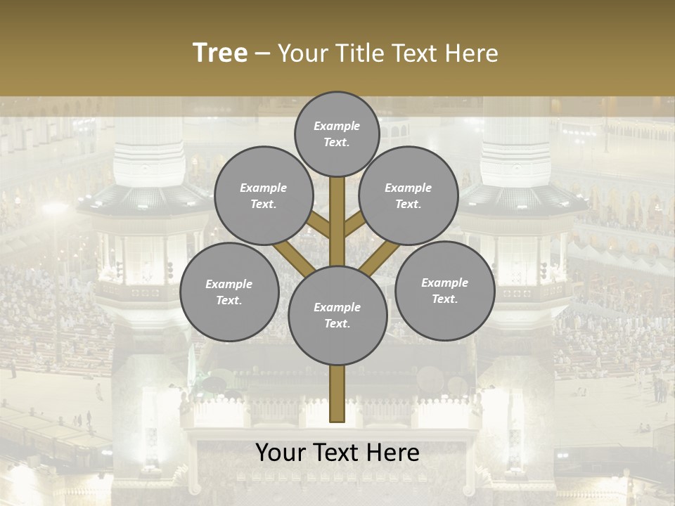 Mecca Ramadan Omrah PowerPoint Template