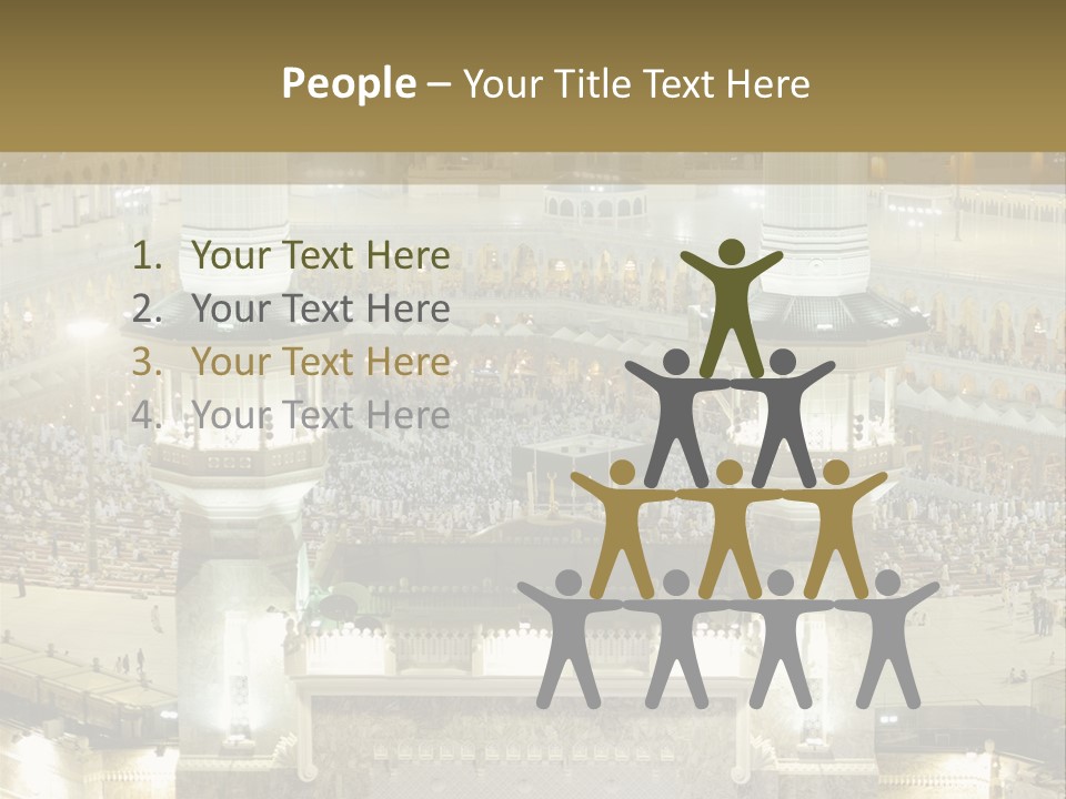 Mecca Ramadan Omrah PowerPoint Template