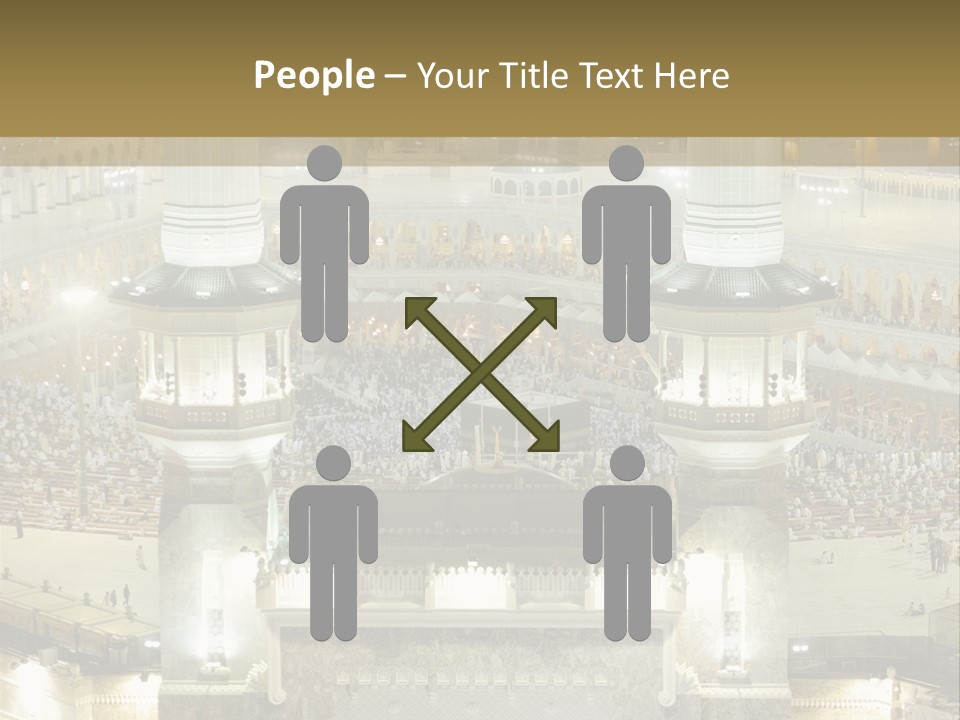 Mecca Ramadan Omrah PowerPoint Template