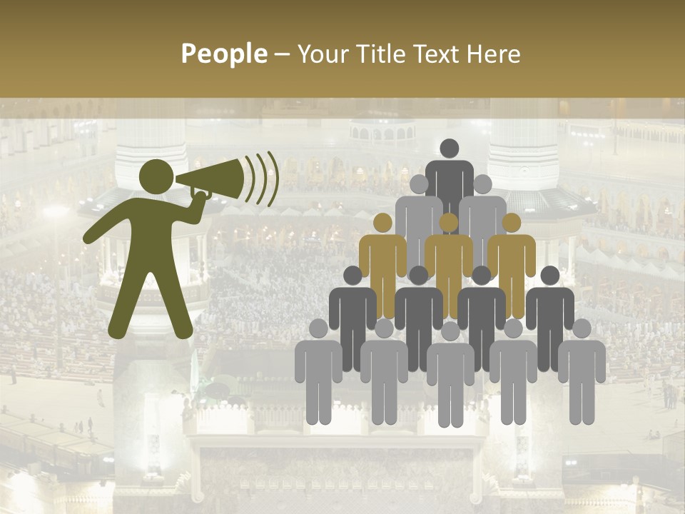 Mecca Ramadan Omrah PowerPoint Template