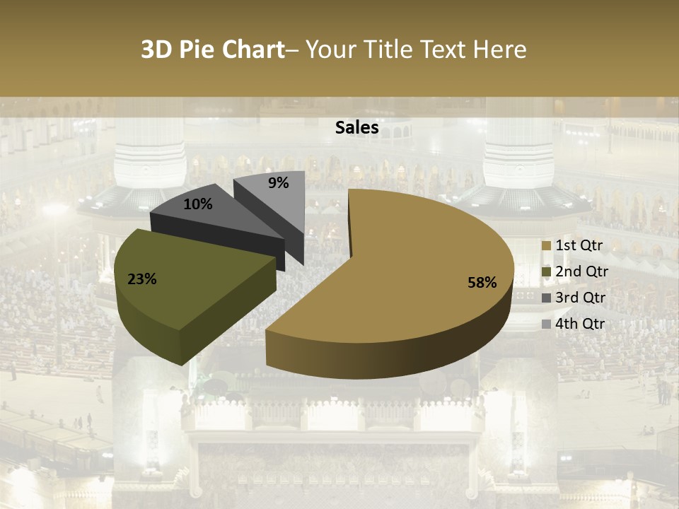 Mecca Ramadan Omrah PowerPoint Template