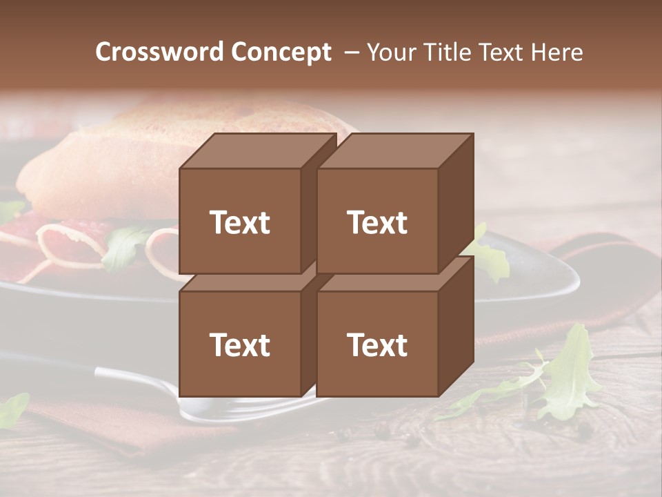 Spanish Wooden Cooking PowerPoint Template