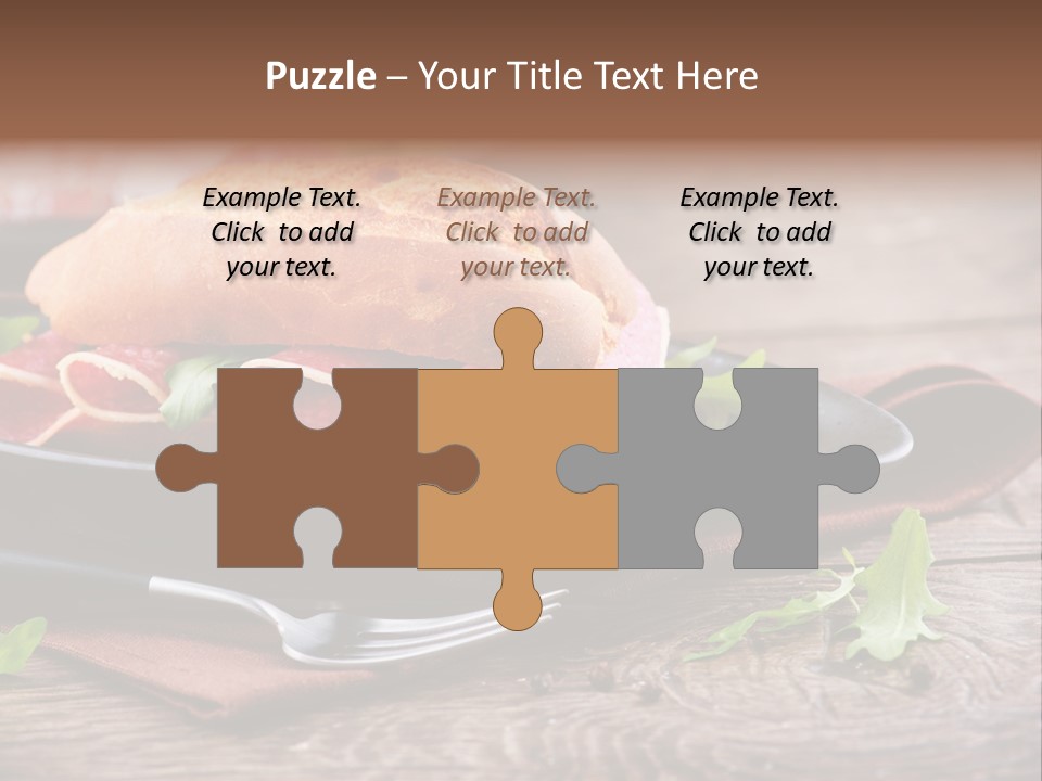 Spanish Wooden Cooking PowerPoint Template