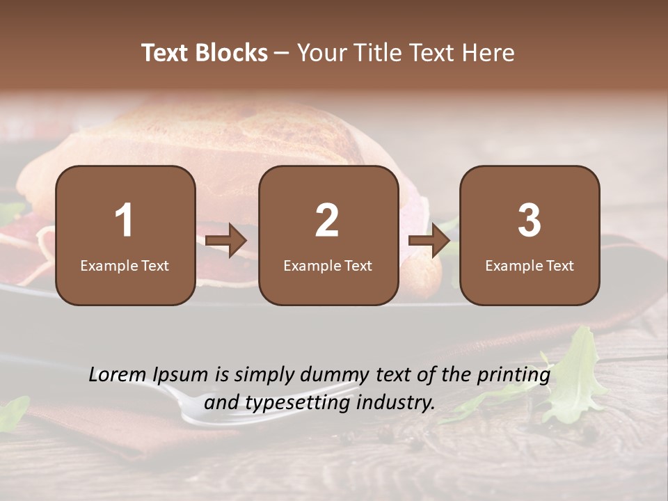 Spanish Wooden Cooking PowerPoint Template