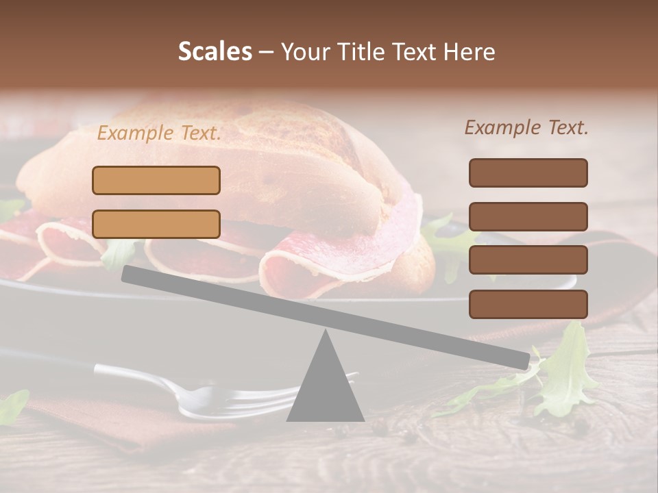 Spanish Wooden Cooking PowerPoint Template