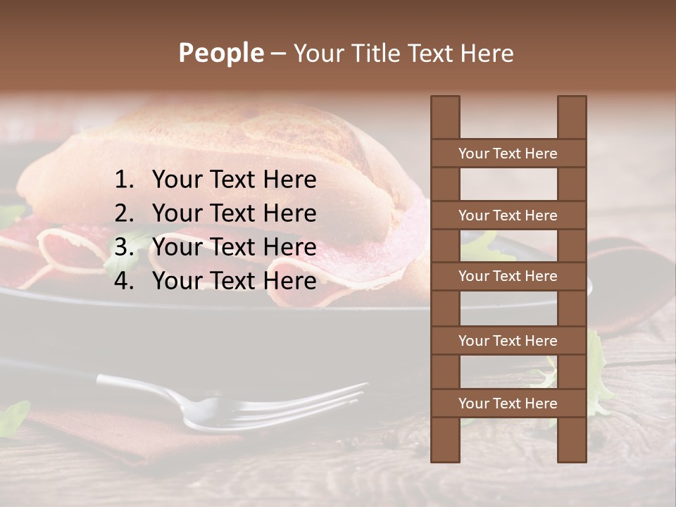 Spanish Wooden Cooking PowerPoint Template