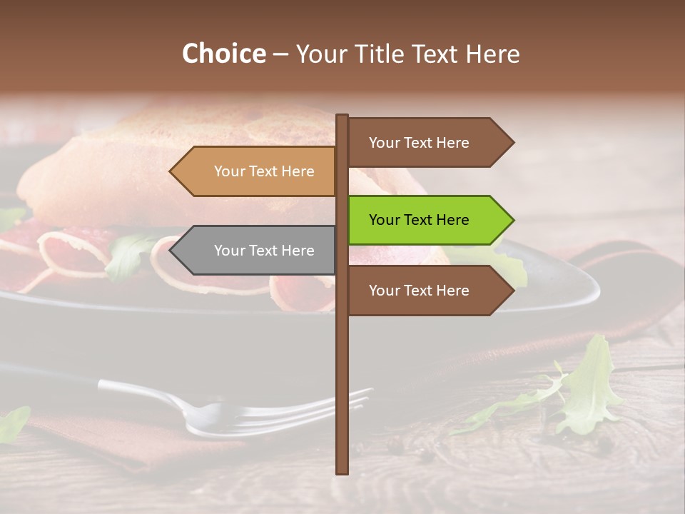 Spanish Wooden Cooking PowerPoint Template