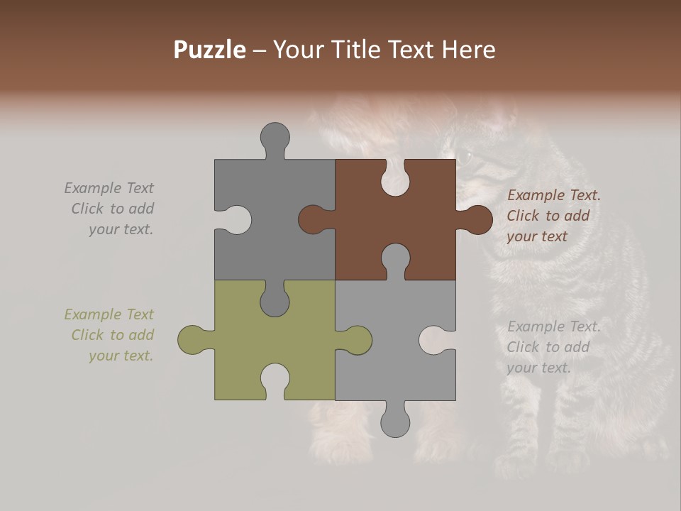 Look Poodle Mix Nature PowerPoint Template
