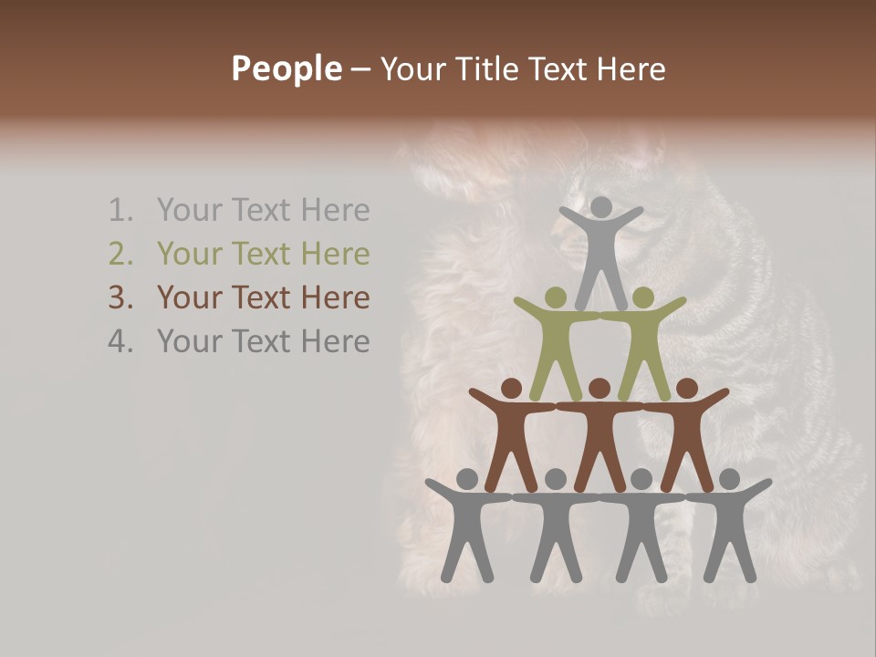 Look Poodle Mix Nature PowerPoint Template