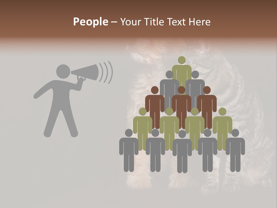 Look Poodle Mix Nature PowerPoint Template