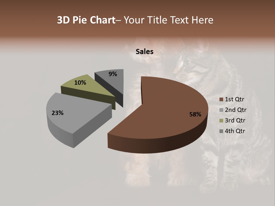 Look Poodle Mix Nature PowerPoint Template