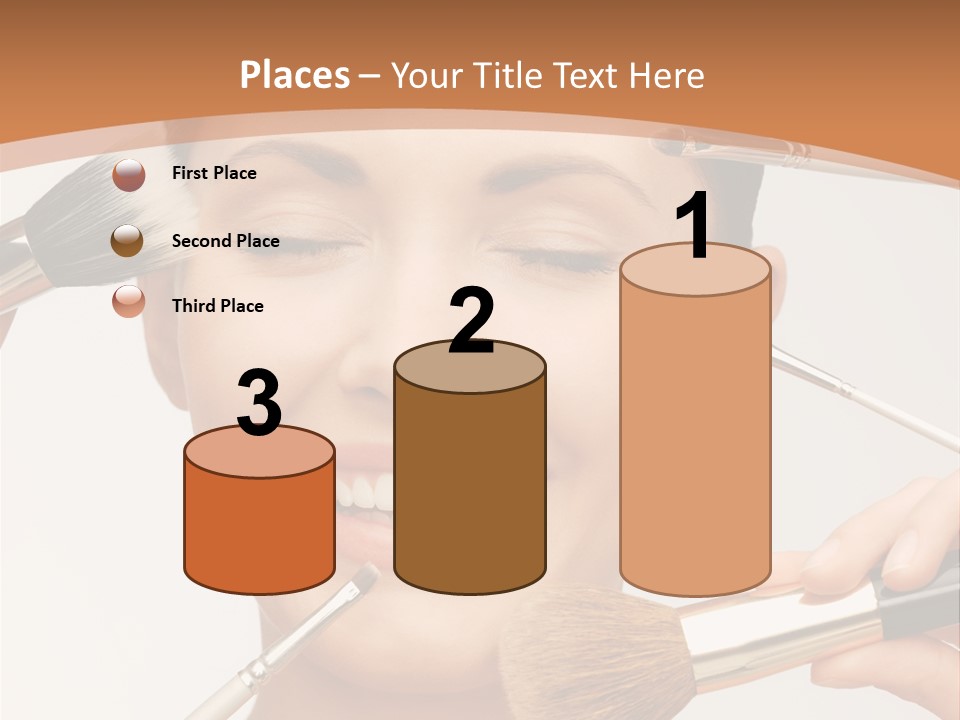 Holding Studio Female PowerPoint Template