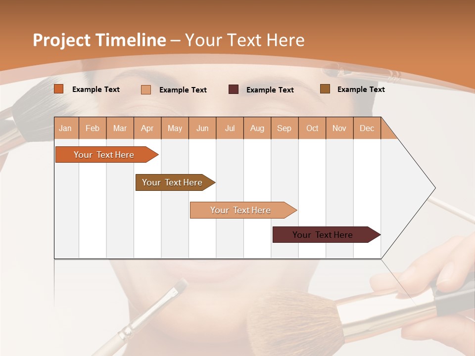 Holding Studio Female PowerPoint Template